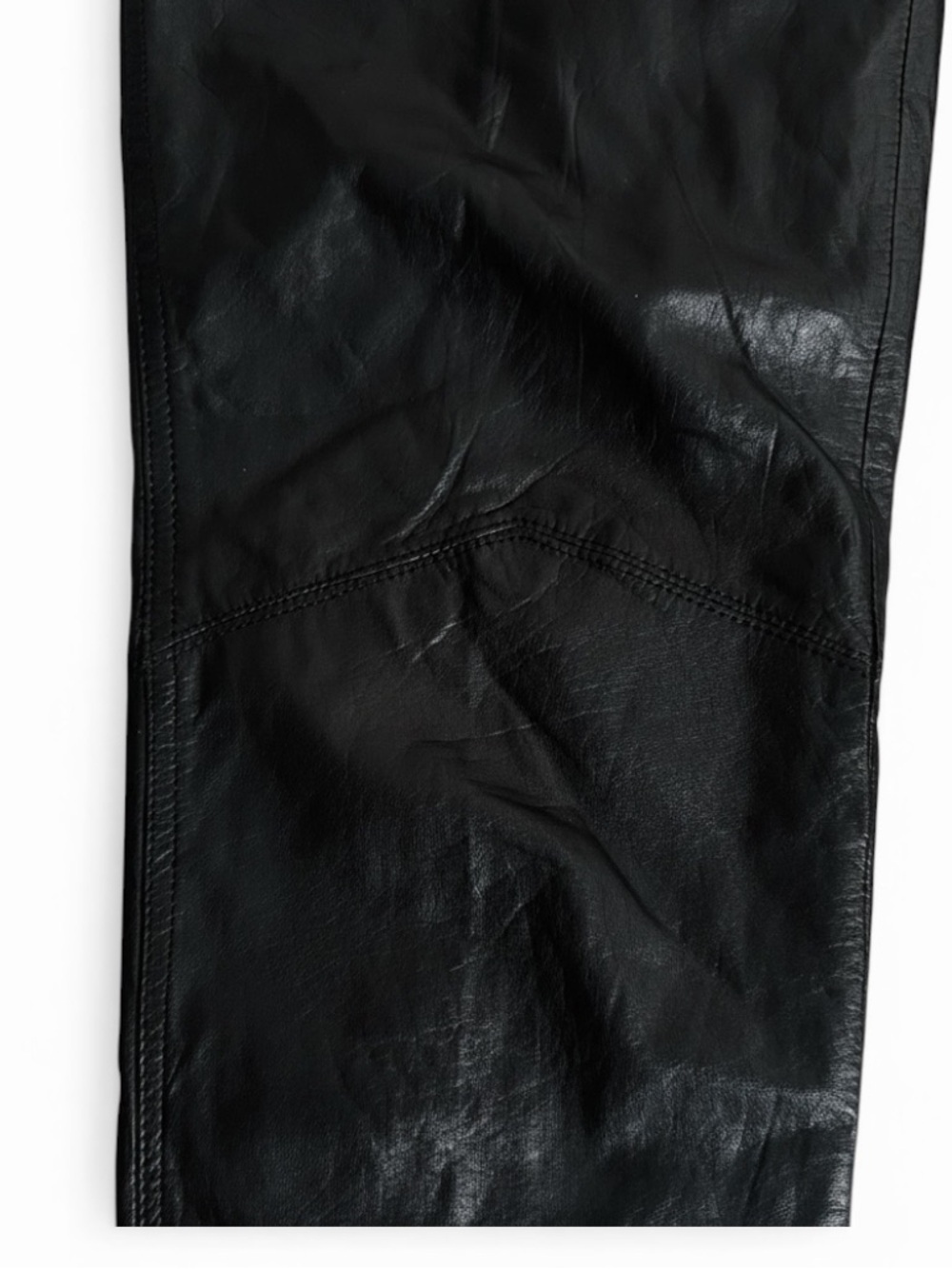 VTG Wilsons Leather Pants Size 8 Y2K - Picture 7 of 9